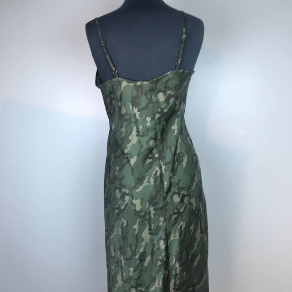 NWOT Wild Fable Camouflage Midi Slip Dress XS - Picture 8 of 9